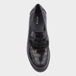 Verde Womens Loafer 28-4266 Black Patent - Image 2