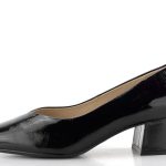 Caprice Womens Comfort Leather Pumps 9-22315-42 017 Black