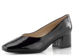 Caprice Womens Comfort Leather Pumps 9-22315-42 017 Black - Image 7