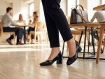 Caprice Womens Comfort Leather Pumps 9-22315-42 017 Black - Image 6