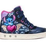 Geox Kids Boots J SKYLIN Girl J668WE 054AJ C4268 Navy/Fuchsia