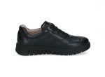 Caprice Womens Leather Anatomic Sneaker 9-23761-46 022 Black - Image 3