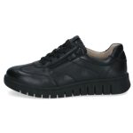 Caprice Womens Leather Anatomic Sneaker 9-23761-46 022 Black