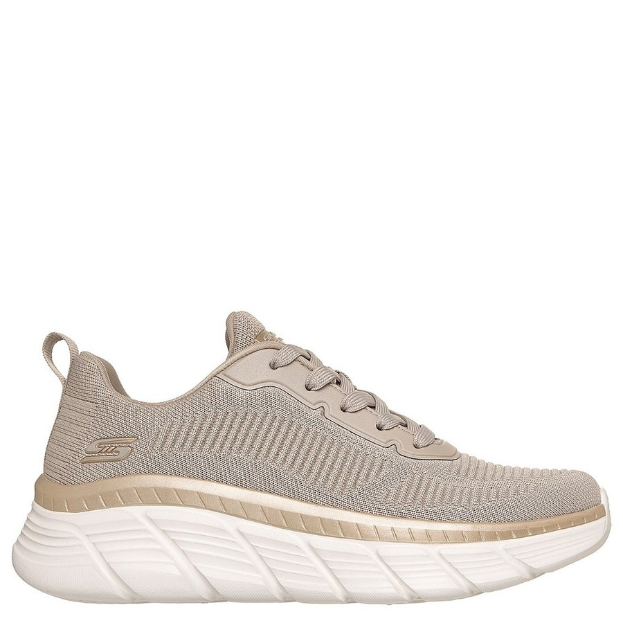 imgi_30_117385_TPGD_cropped Skechers Womens Athletic Bobs B Flex Hi - FLYING HI 117385 TPGD Taupe - Image 1