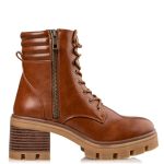 Envie Γυναικείο Combat Αρβυλάκι V57-16128 Κάμελ