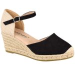 Amarpies Γυναικεία Espadrilles Anatomic ACX26481 Μαύρο