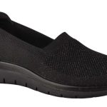 Amarpies Γυναικεία Ανατομικά Sneaker Slip On AMD26331 Μαύρο