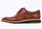 Damiani Ανδρικό Loafer Δετό Δερμάτινο Παπούτσι 5103 Κονιάκ