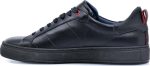 Damiani Ανδρικό Δερμάτινο Sneaker 1650 Μαύρο