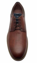 Damiani Ανδρικά Δερμάτινα Loafer 5502 Κονιάκ