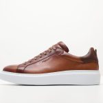 Damiani Ανδρικά Δερμάτινα Sneaker 3406 Ταμπά