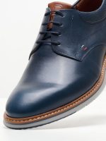 Damiani Δερμάτινα Ανδρικά Casual 2601 Μπλέ Δέρμα