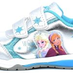 Disney Frozen Φωτάκια Παιδικά Sneaker Για Κορίτσια 2FR6G02A Ασημί