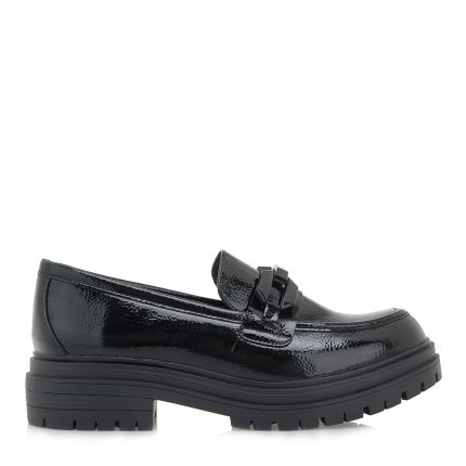 EXE Γυναικεία  Loafer R17007442028 Μαύρο Φλωρεντικ