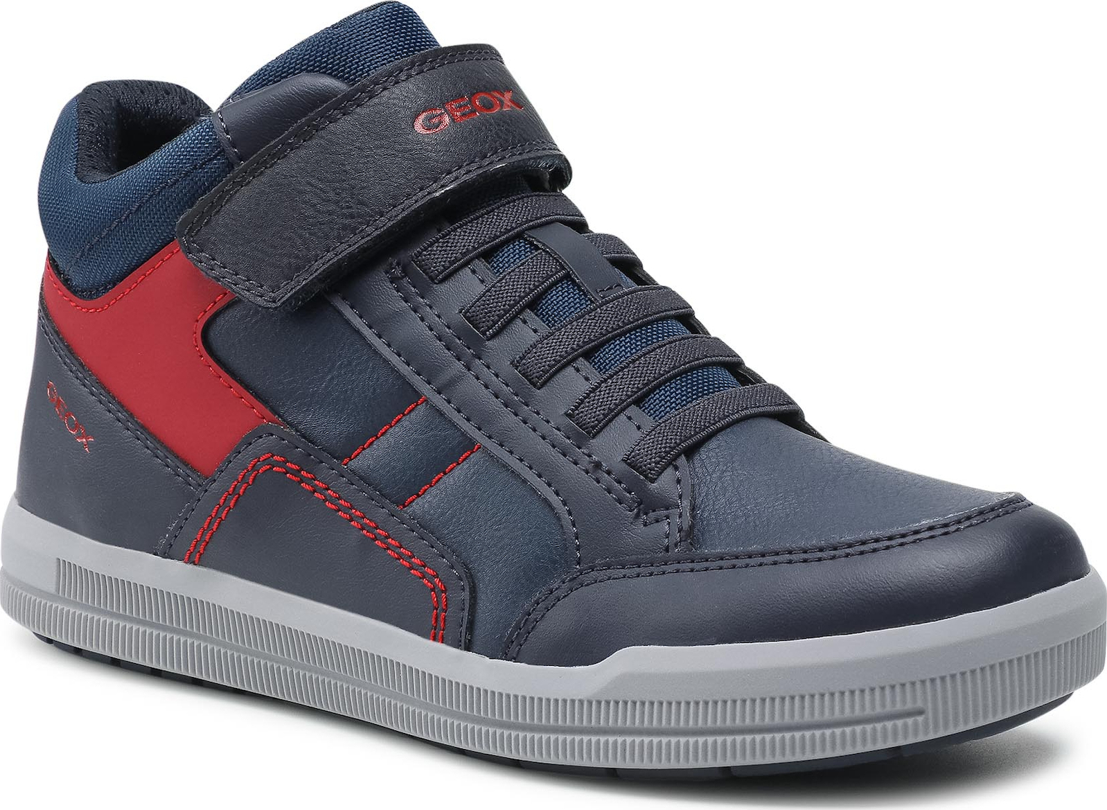 Geox Παιδικό Μποτάκι Για Αγόρια Δερμάτινο J044AA 05411 C0735 J Arzach Boy Μπλέ Geox Παιδικό Μποτάκι Για Αγόρια Δερμάτινο J044AA 05411 C0735 J Arzach Boy Μπλέ
