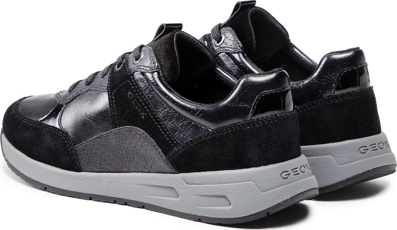Geox Γυναικείο Sneaker D Bulmya B D15NQb - C9999 Μαύρο