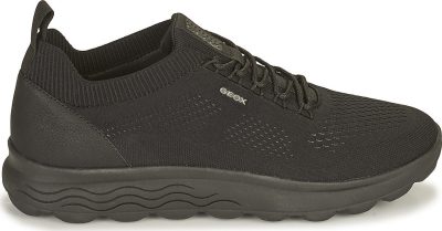 GEOX U Spherica A U15BYA-0006K-C9997 Ανδρικό Ανατομικό Sneaker Μαύρο