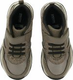 Geox Παιδικό Sneaker Παιδικά Παπούτσια Για Κορίτσια J Calco Girl J16CMA 0DHBC C1X2X Smoke Gray- Gold
