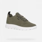 Geox Ανδρικά Ανατομικά Sneaker U15BYA-0006K-C3704 U Spherica A Χακί