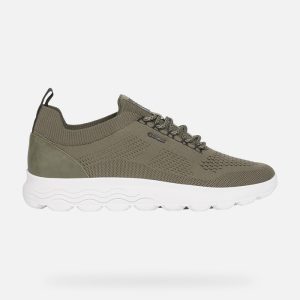 Geox Ανδρικά Ανατομικά Sneaker U15BYA-0006K-C3704 U Spherica A Χακί