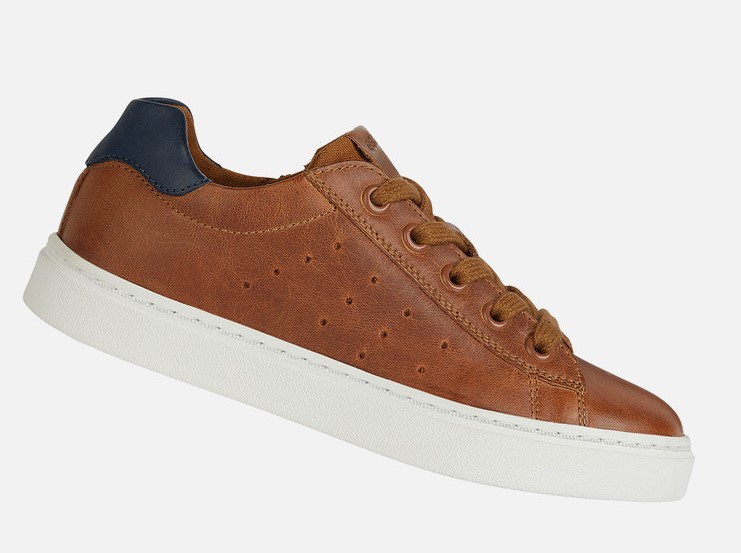 Geox Παιδικά Sneakers Για Αγόρι J Nashik A J45ECA 0CL10 C6176 Κονιάκ/Μπλε
