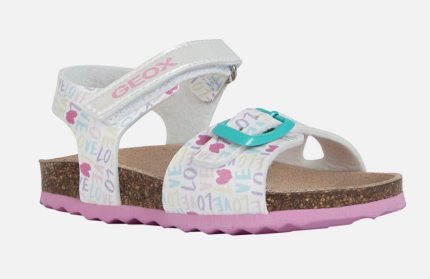 Geox Παιδικό Πέδιλο Για Κορίτσια Sandal B S.CHALKI G. B922RA 00004 C0653 Πολύχρωμο
