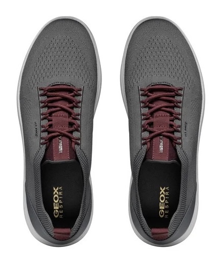 Geox Ανδρικό Αθλητικό Sneaker Spherica U15BYA 0005Z C1EA7 Γκρι