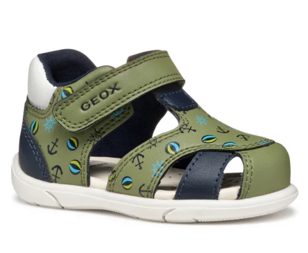 Geox Παιδικά Πέδιλα Για Αγόρι Zapito B556EC 05404 CE3F4 Πράσινο