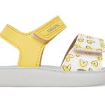 Geox kids Sandals for Girls Sandal B S.Lightfloppy G. B B455TB 05404 C0155 Yellow/White