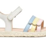 Geox Παιδικά Πέδιλα Για Κορίτσια  Sandal J S.Haiti J458ZD 000BC C0653 Πολύχρωμο