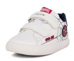 Geox Παιδικά Sneakers Αγόρι Spiderman Gisli B451NE 000BC C0050 Λευκό/Κόκκινο