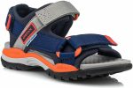Geox Παιδικά Πέδιλα Borealis Ανατομικά για Αγόρι Μπλέ - Πορτοκαλί