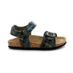 Geox Ανατομικό Παιδικό Σανδάλι Για Αγόρι J028LB-00004-C0483 J GHITA B  Χακί Παραλλαγή 