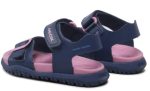 Geox Παιδικό Πέδιλο Για Κορίτσια J. Sandal Fusbetto J35HQA 000BC C0965 Μπλε/Ροζ