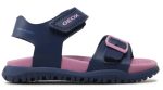 Geox Παιδικό Πέδιλο Για Κορίτσια J. Sandal Fusbetto J35HQA 000BC C0965 Μπλε/Ροζ