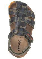 Geox Παιδικά Σανδάλια για Αγόρια B S. Chalki B. B B252QB 00004 C0623 Πράσινο/Πορτοκαλί