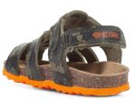 Geox Παιδικά Σανδάλια για Αγόρια B S. Chalki B. B B252QB 00004 C0623 Πράσινο/Πορτοκαλί