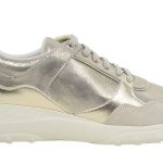 Geox Γυναικεία Sneaker D ALLENIEE A D35LPA 0NFBN CH62L Πούρο/Χρυσό