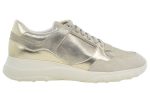 Geox Γυναικεία Sneaker D ALLENIEE A D35LPA 0NFBN CH62L Πούρο/Χρυσό