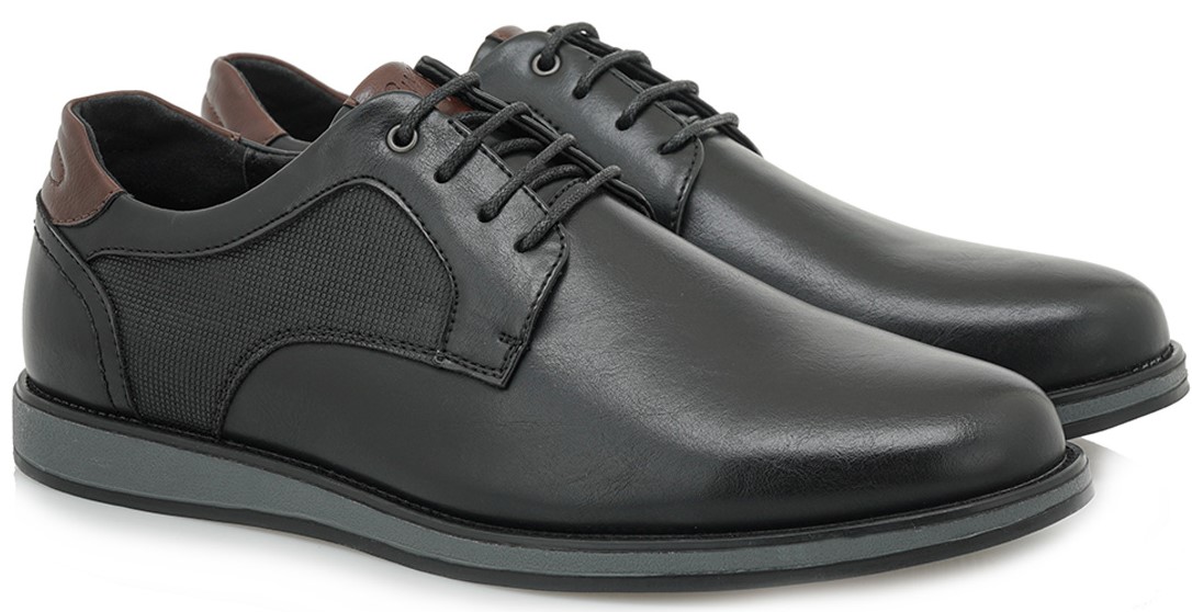 Giovanni Morelli Ανδρικά Loafer T531E7641011 Μαύρο Καφέ