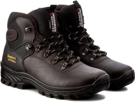 Grisport Εργατικά Ανδρικά Μποτάκια Αδιάβροχα 10242D26G Lontra Dakar Καφέ