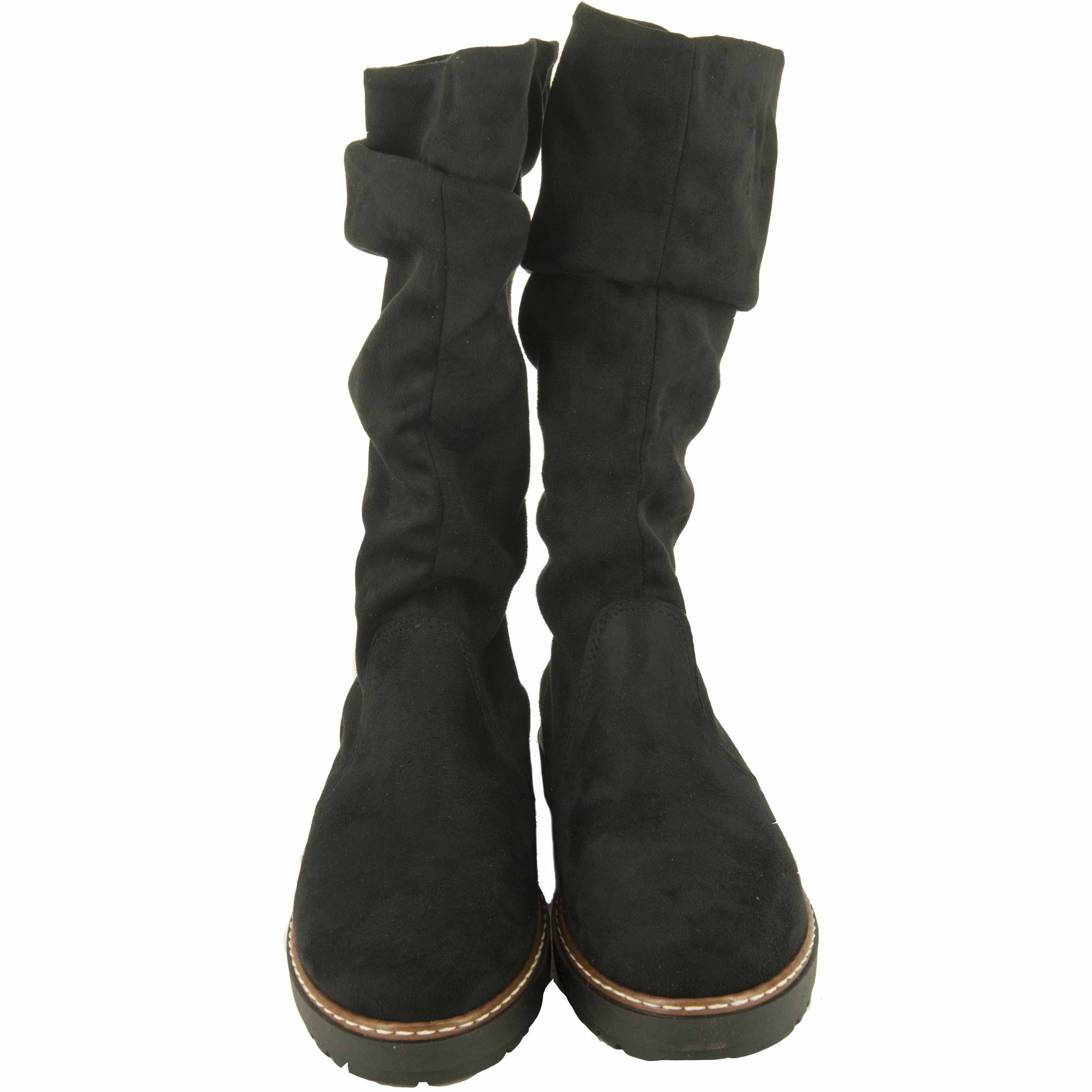 Ioannis μποτάκι suede 1000 black