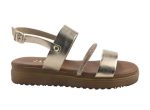 J&C Γυναικεία Flatform Πέδιλα NK-443 Μπρονζέ