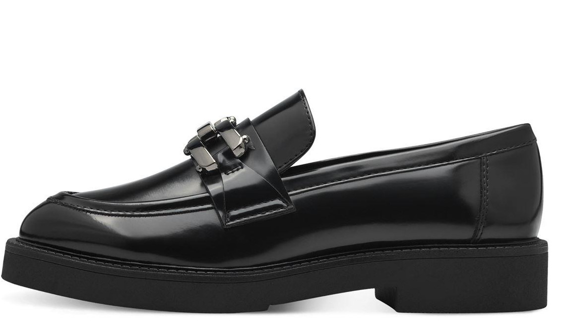 Marco Tozzi Γυναικείο Loafer 2-24313-43 011 Μαύρο Φλωρεντίκ