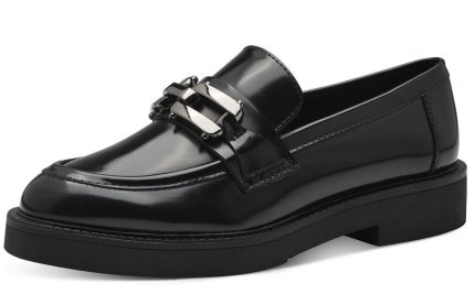 Marco Tozzi Γυναικείο Loafer 2-24313-43 011 Μαύρο Φλωρεντίκ