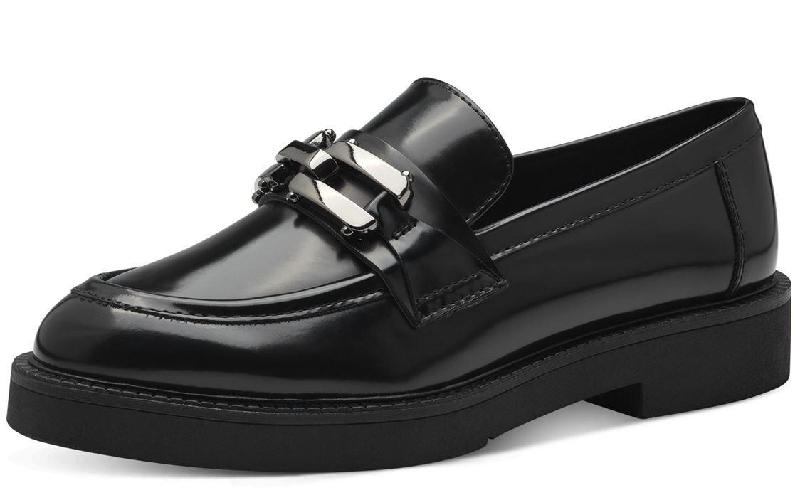 Marco Tozzi Γυναικείο Loafer 2-24313-43 011 Μαύρο Φλωρεντίκ