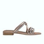 Marco Tozzi Γυναικεία Παντόφλα 2-27101-42 532 Rose Mettalic Comb