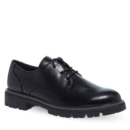Marco Tozzi Γυναικείο Oxford 2-23720-43 001 Μαύρο