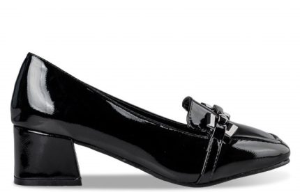 Miss Nv Γυναικεία Loafer V84-18247-34 Μαύρο