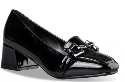 Miss Nv Γυναικεία Loafer V84-18247-34 Μαύρο
